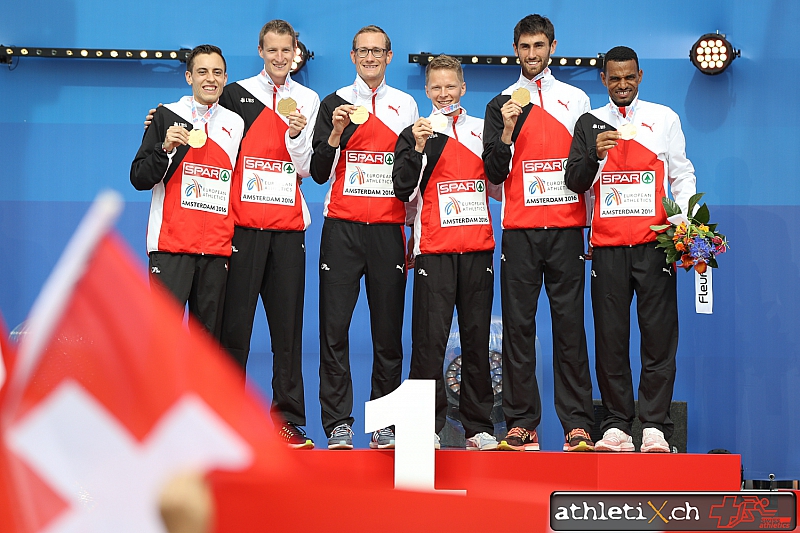 Team Europameister Halbmarathon 2016 (Bild: athletix.ch)